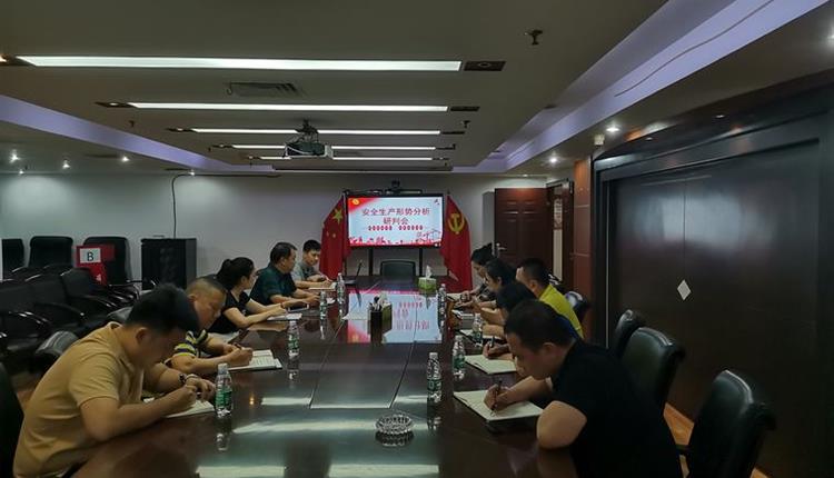 海南省旅游投资控股集团有限公司 召开安全生产形势分析研判会